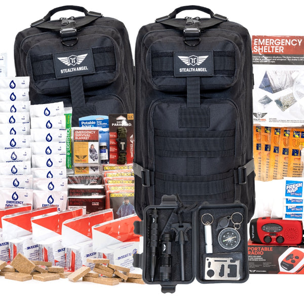 Person Emergency Kit Survival Bag (72 Hours) Stealth Angel