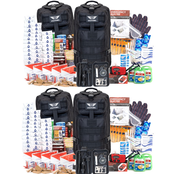 Frst My Famly Dsaster Preparedness Kt, 4 Person, 72 Hours