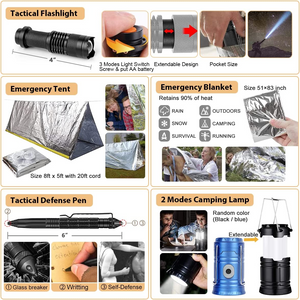 Tactical 4.0 First Aid Kit 250 Stealth Angel Survival