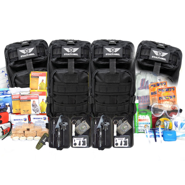 5 Person Emergency Kit / Survival Bag (72 Hours) Stealth Angel