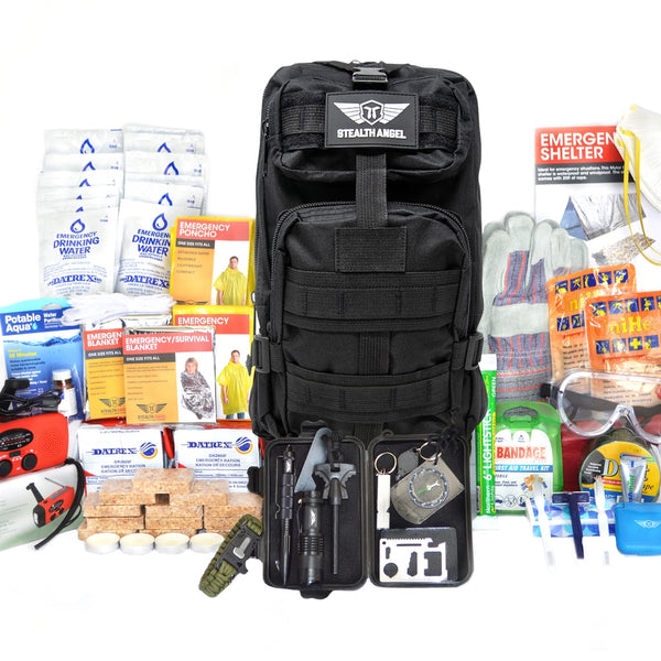 Stealth Angel 2 Person Emergency Kit / Survival Bag (72 Hours