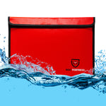 DocFortress Fire & Water Resistant Document/Money Safe Storage Bag