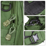 Shoulder Sling Backpack Military Style Outdoor Compact Stealth Angel Survival