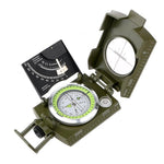 MLC2 Professional Military Lensatic Sighting Metal Compass with Inclinometer and Carrying Pouch Stealth Angel Survival