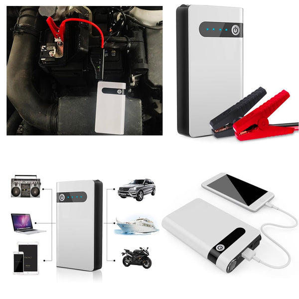 Portable Car Battery Jump Starter Kit (12V 12000mAh 400A) – Survival Cat