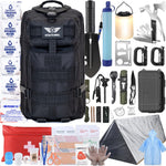Tactical 1 Person Emergency Kit - 72 Hour Survival Bag  Stealth Angel Survival