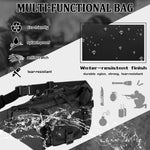 Tactical Fanny Pack Waist Bag Hip Belt Outdoor Hiking Fishing Stealth Angel Survival