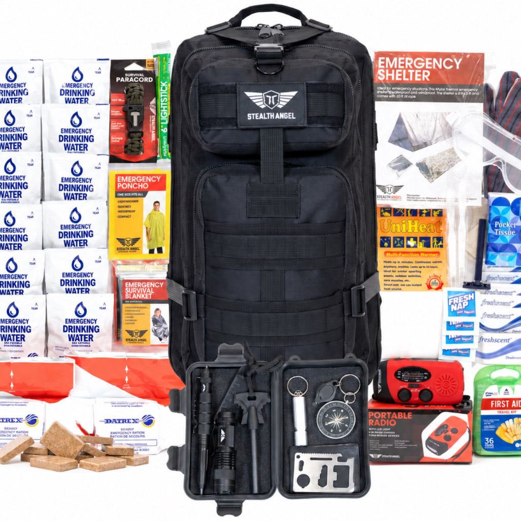 2 Person Emergency Kit / 72 Hour Backpack By Stealth Angel Survival