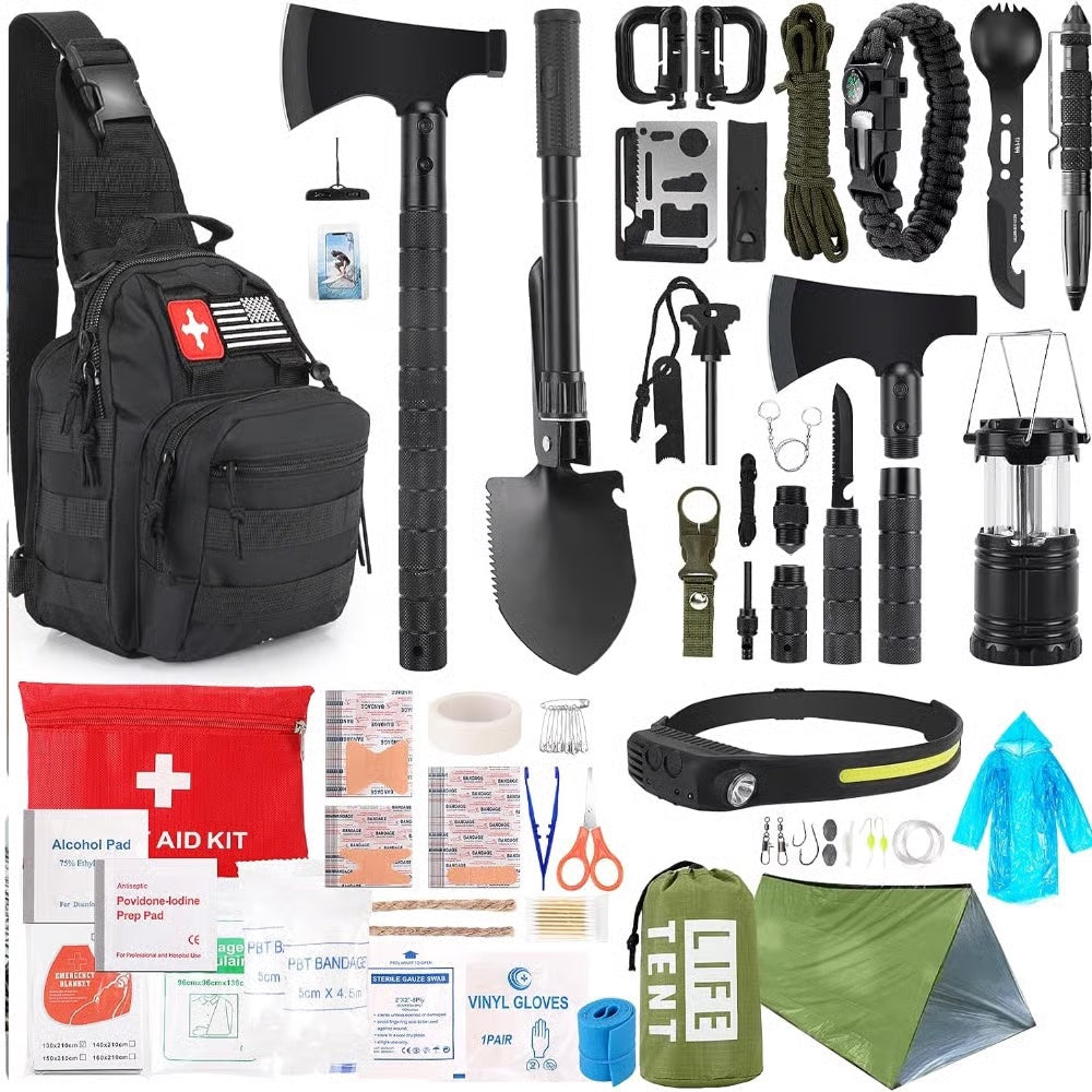 Alpha 500 - The Ultimate Bug Out Bag - 7 Day Survival Backpack  Stealth Angel Survival