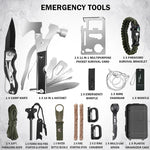 Tactical 1 Person Emergency Kit - 72 Hour Survival Bag  Stealth Angel Survival