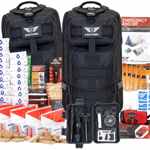 5 Person Emergency Kit / Survival Bag (72 Hours) Stealth Angel Survival