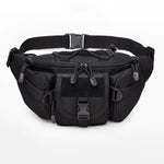 Tactical Fanny Pack Waist Bag Hip Belt Outdoor Hiking Fishing Stealth Angel Survival