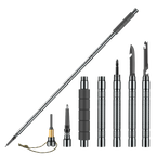 Hiking Pole 15-in-1 Multi-Function Lightweight Walking Stick Stealth Angel Survival