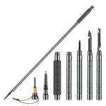 Hiking Pole 15-in-1 Multi-Function Lightweight Walking Stick Stealth Angel Survival