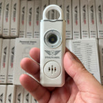 Self Defense Alarm Keychain, LED Flashlight with Strobe Light Rechargeable  Stealth Angel Survival