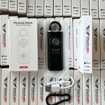 Self Defense Alarm Keychain, LED Flashlight with Strobe Light Rechargeable  Stealth Angel Survival