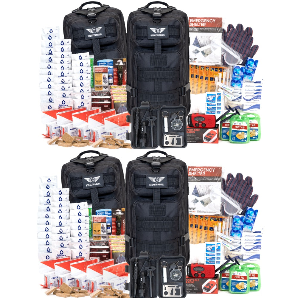 10  Person Emergency Kit / Survival Bag (72 Hours) Stealth Angel Survival