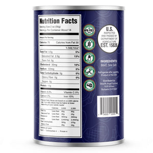 Emergency Survival Food Canned Ground Beef - Up To 25 Year Shelf Life - Stealth Angel Survival