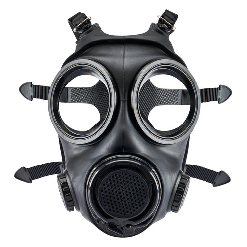 Full Face Tactical Dual Respirator Gas Mask 2.0 Stealth Angel Survival