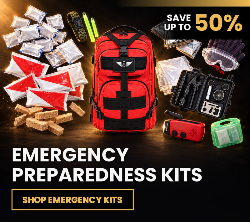 Emergency preparedness kits: save up to 50%