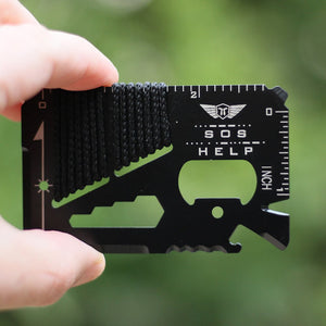 Pocket Survival Card Multi-Tool Stealth Angel Survival