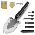 15-in-1 Heavy-Duty Multi-Function Folding Shovel (Black) Stealth Angel Survival