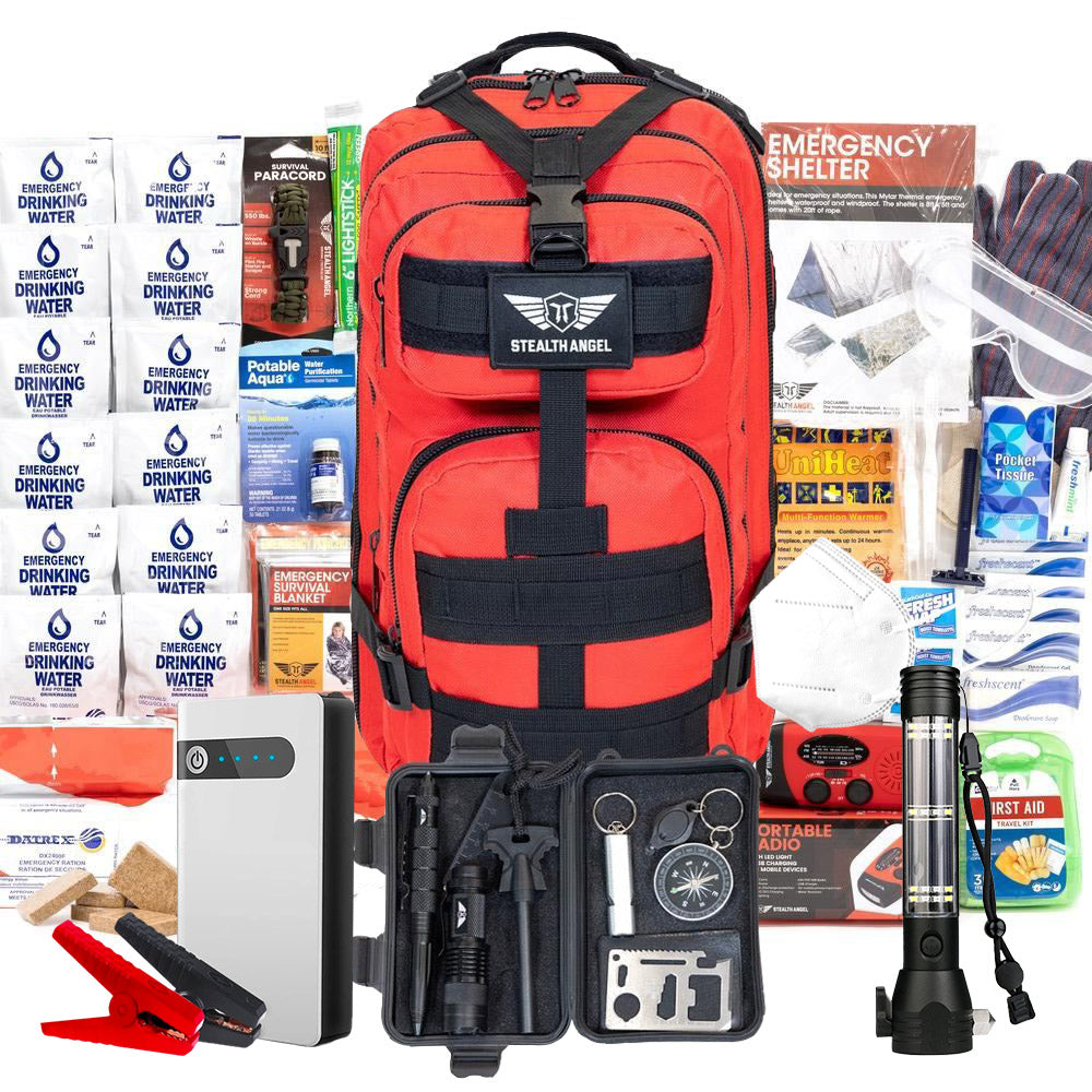 Car Emergency Roadside Kits, Survival Bags & Supplies - Stealth