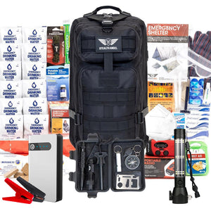2 Person Car Emergency Kit / Survival Bag (72 Hours) Stealth Angel