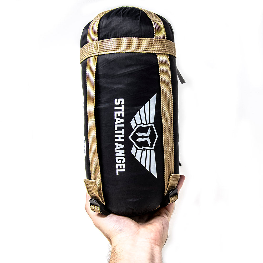 Ultra Lightweight Sleeping Bag & Portable Stealth Angel Survival