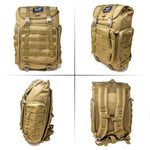 Knox40™ - Military Style Outdoor Large 40L Backpack with MOLLE Webbings Stealth Angel Survival