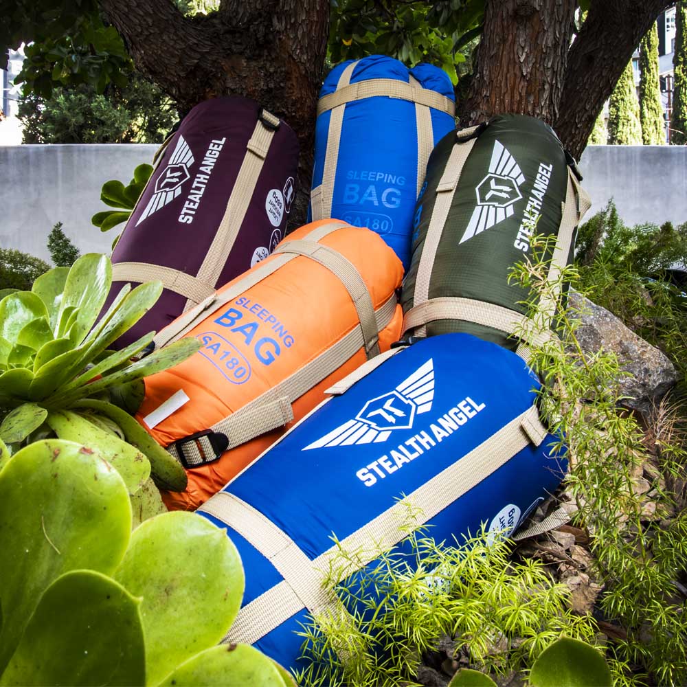 Ultra Lightweight Sleeping Bag & Portable Stealth Angel Survival