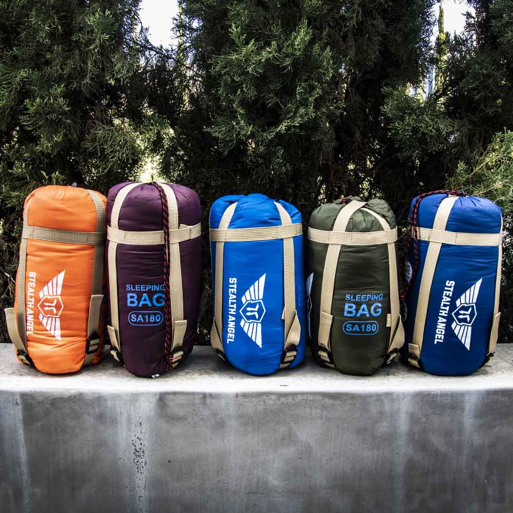 Ultra Lightweight Sleeping Bag & Portable Stealth Angel Survival