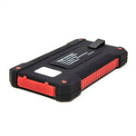 10,000mAH Waterproof / Shockproof Solar Dual-USB Charger and LED Light Stealth Angel Survival