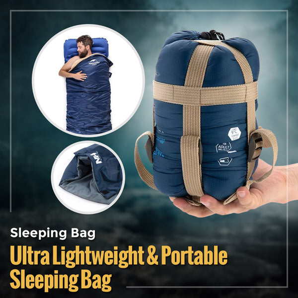 Summer Sleeping Bag Ultra Lightweight & Portable Stealth Angel Surviva