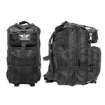 2 Person Emergency Preparedness Kit /  Black Survival Backpack  (72 Hours) Stealth Angel Survival