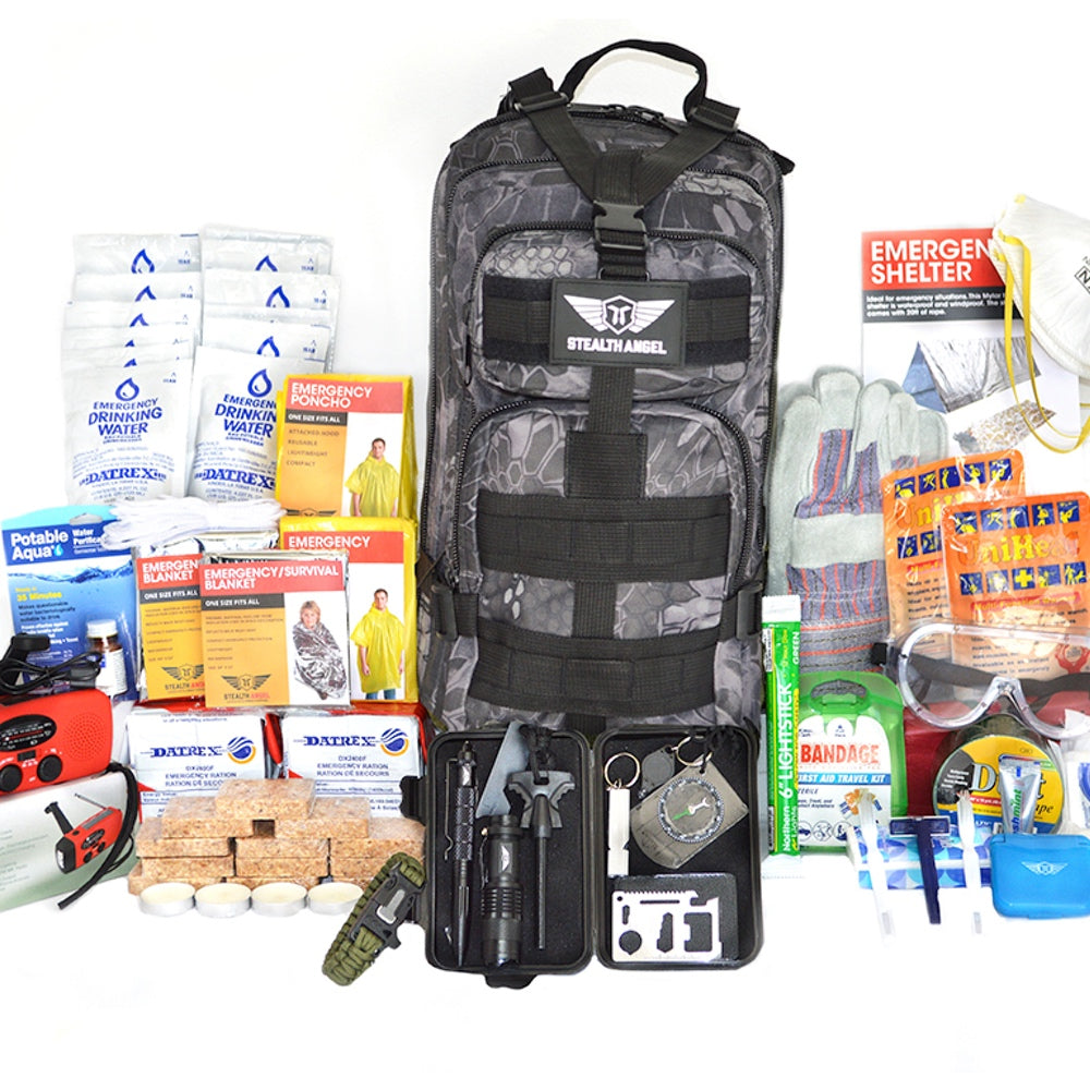 Shelter in Place Emergency Preparedness Backpack