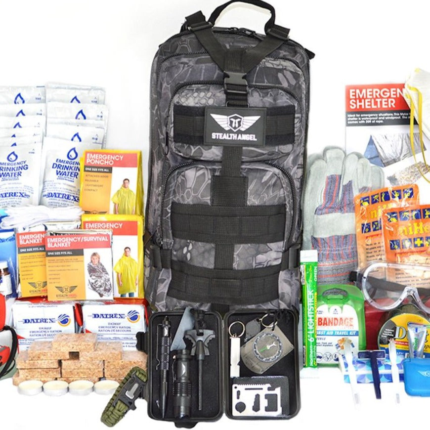 2 Person Emergency Kit / 72 Hour Backpack By Stealth Angel Survival ...