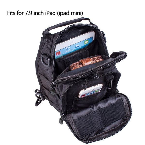 Shoulder Sling Backpack Military Style Outdoor Compact Stealth Angel S