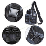 Shoulder Sling Backpack Military Style Outdoor Compact Stealth Angel Survival