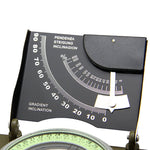 MLC2 Professional Military Lensatic Sighting Metal Compass with Inclinometer and Carrying Pouch Stealth Angel Survival