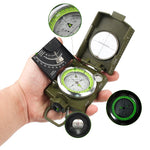 MLC2 Professional Military Lensatic Sighting Metal Compass with Inclinometer and Carrying Pouch Stealth Angel Survival