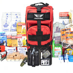 2 Person Emergency Preparedness Kit /  Red Survival Backpack  (72 Hours) Stealth Angel Survival