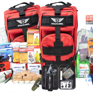 4 Person Emergency Kit / Survival Bag (72 Hours) Stealth Angel Survival