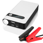 Battery ResQ - Portable Car Battery Jump Starter (12V 12000mah 400A), USB Power Bank, LED Flashlight