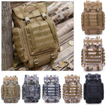 Knox40™ - Military Style Outdoor Large 40L Backpack with MOLLE Webbings Stealth Angel Survival