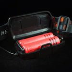 HLX3 High Power 4-Mode LED Waterproof Headlamp Kit Stealth Angel Survival