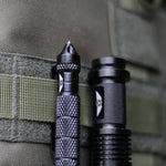 Heavy-Duty Tactical Pen w/ Carbide Tip Stealth Angel Survival