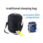 Ultra Lightweight Sleeping Bag & Portable Stealth Angel Survival